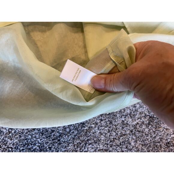 House of Harlow 1960 Women's Sheer Green Oversized Button-up Tunic Size XS NWT - Picture 8 of 11